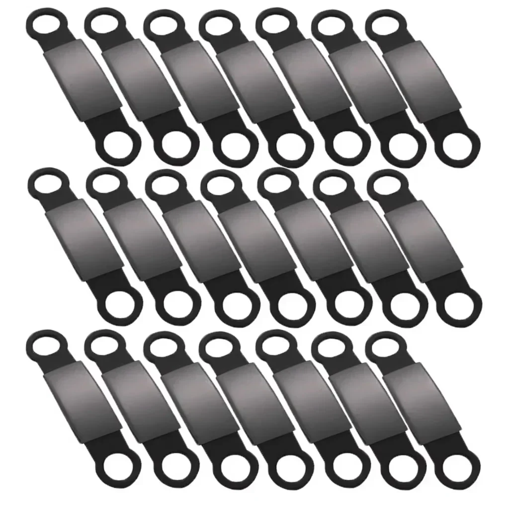 Placa Etiqueta con Soporte de Silicona talla M